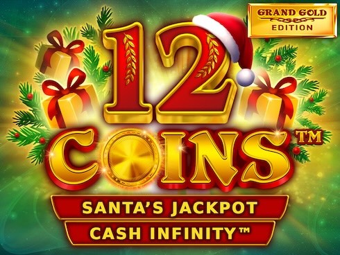 12 Coins Grand Gold Edition Santas Jackpots slot by HalfSquare