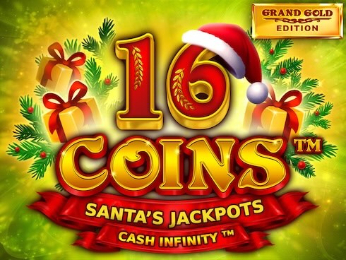 16 Coins Grand Gold Edition Santas Jackpots slot by HalfSquare