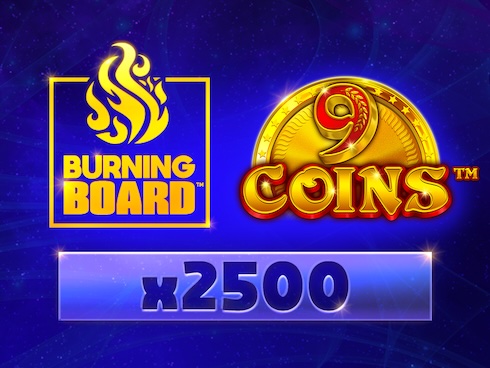 9 Coins Burning Board slot by HalfSquare