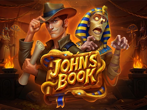 John's Book slot by ElaGames