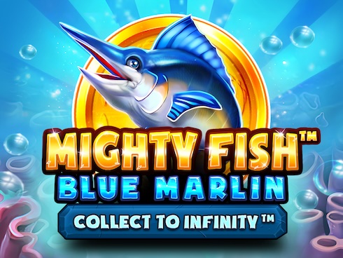 Mighty Fish Blue Marlin slot by HalfSquare