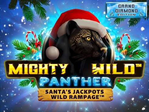 Mighty Wild: Panther Grand Diamond Edition Santas Jackpots slot by HalfSquare