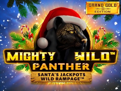 Mighty Wild: Panther Grand Gold Edition Santas Jackpots slot by HalfSquare