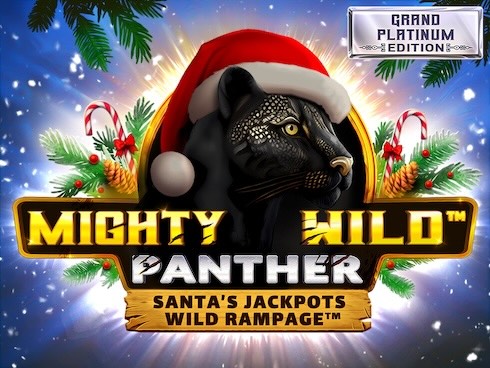 Mighty Wild: Panther Grand Platinum Edition Santas Jackpots slot by HalfSquare