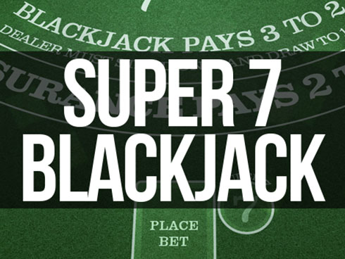 Super 7 Blackjack slot by Betsoft